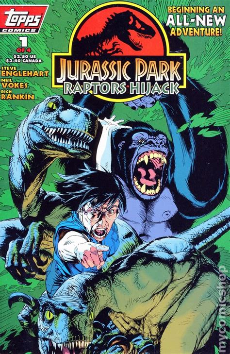 Jurassic Park Raptors Hijack 1994 Comic Books