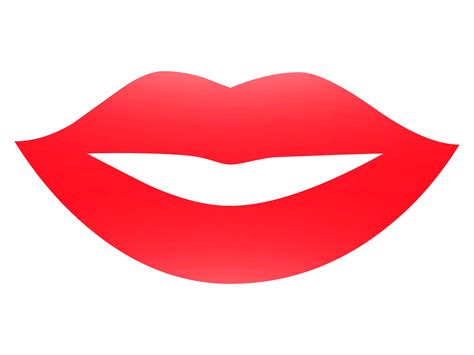 red lips clip art clipart  images   finder