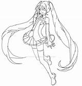 Miku Hatsune Sneek Teto Kasane sketch template