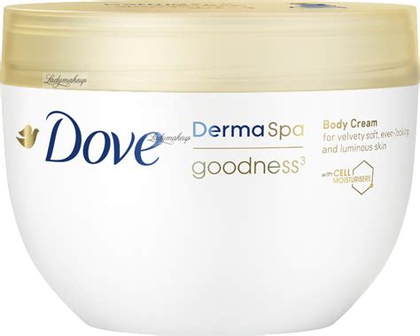 dove derma spa goodness body cream body cream  dry skin  ml
