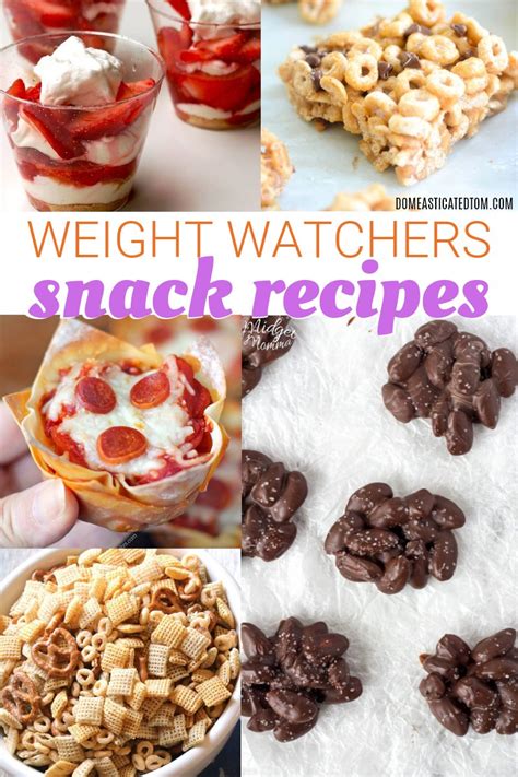 15 Tasty Weight Watchers Snack Recipes Domesticated Tom