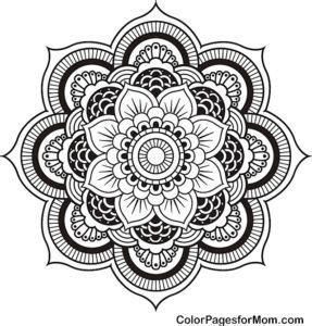 mandala coloring pages  coloring pages  mom