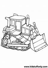 Bulldozer Shovel Mecanic sketch template