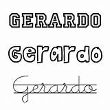 Gerardo Trata Germánico Guerrero Valiente sketch template