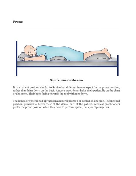 ppt dorsal recumbent position a guide to patient positioning