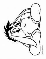 Eeyore Pooh Winnie Colorear Tattoo Comicfiguren Piglet Zeichnungen Zeichnen Col Clipground sketch template