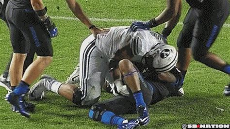 Byu Player Won T Be Suspended For Blatantly Punching Boise State Player