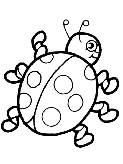 ladybugs coloring pages learny kids