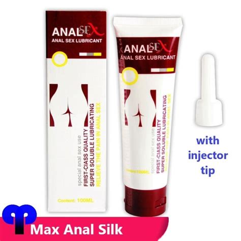 Max Anal Numbing Silk Personal Lube Max Private
