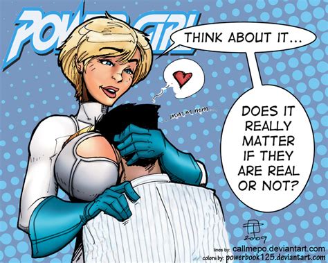 power girl real or not by powerbook125 on deviantart