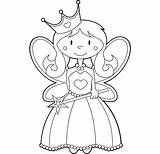 Fairy Zahnfee sketch template