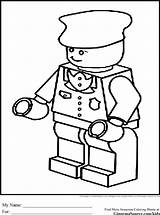 Lego Coloring Pages Train Conductor Printable People Indiana Print Color City Legos Clipart Sheet Printables Block Batman Colouring Person Sheets sketch template