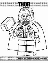 Lego Para Colorear Thor Coloring Marvel Dibujos Pages Avengers Colouring Man Iron Kids Dibujo Pintar Truenorthbricks Print Power sketch template