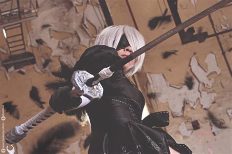 2b cosplay by umi kani “all about the butt” sankaku complex