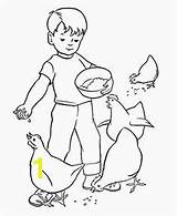 Coloring Pages Kids Chores Doing Activities 2890 Amp Sheets Divyajanani Activity sketch template