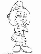 Coloring Pages Vexy Smurfs Smurf Smurfette Colouring Troublemaker Movie Popular Drawing Cartoon Library Clipart Hackus sketch template