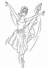 Danseuse Classique Danse Coloriage204 Hugolescargot Gratuits Coloriages sketch template