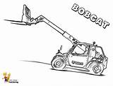 Bobcat Jcb Forklift Digger Traktor Lkw Malvorlagen Bruder Bagger Luxus Macho Tractors sketch template