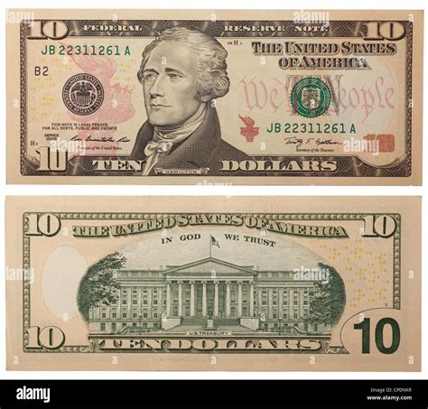ten dollar bill  res stock photography  images alamy