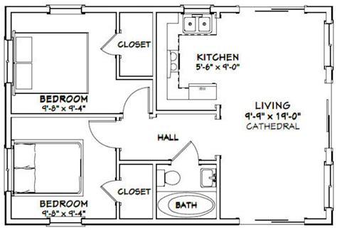 house  bedroom  bath  sq ft  floor plan instant  model  etsy