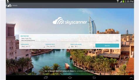 app    skyscanner hotels