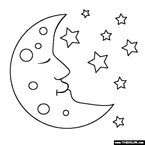 moon coloring page gallery glass projects pinterest moon string