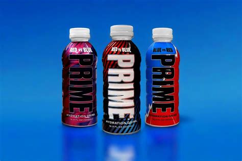 extremely exclusive fortnite red  blue prime hydration drinks