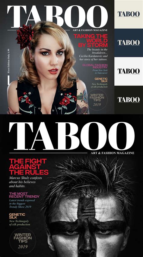 Artstation A Simple Logo For Taboo Magazine