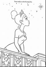 Pages Coloring Princess Disney Tiana Getcolorings Inspiration sketch template
