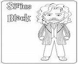 Sirius Printable sketch template