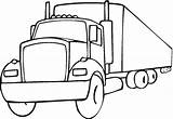 Truck Coloring Printable Pages sketch template