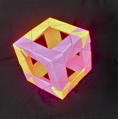 Diseño I Cubo Origami Modular