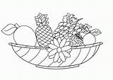 Coloring Printable Fruit Pages Popular sketch template