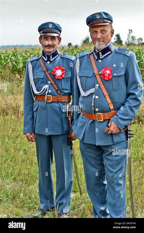 polish military officers   original uniforms   polish