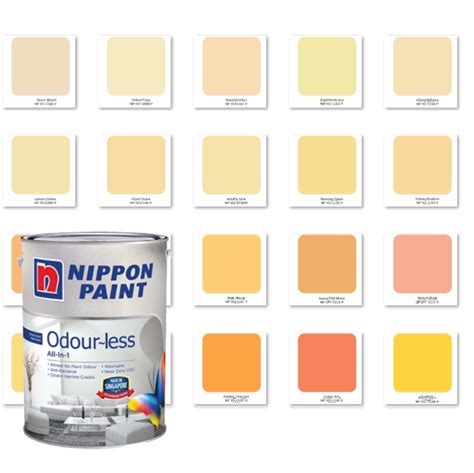 nippon paint odour     yellow  orange intertech hardware singapore