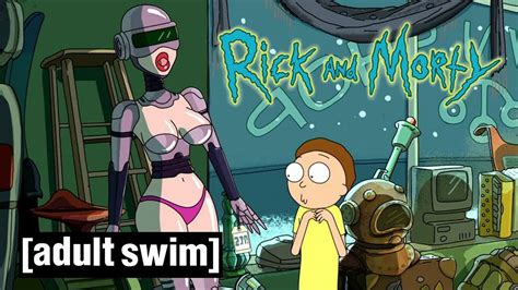 rick and morty buying a sex robot adult swim uk