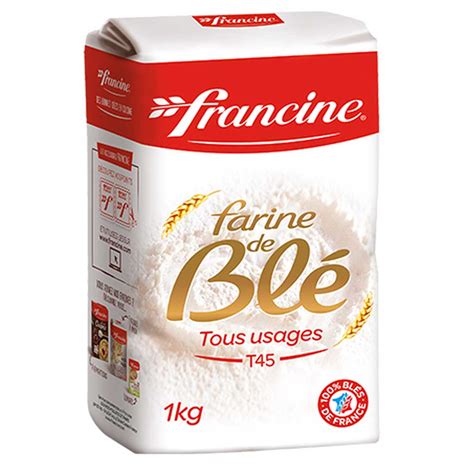 francine french  purpose wheat flour  kg lb