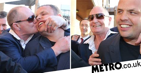 paul gascoigne denies sexual assault by kissing woman on a