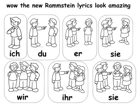 learn german grammar  rammstein rlners