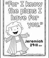 Jeremiah sketch template