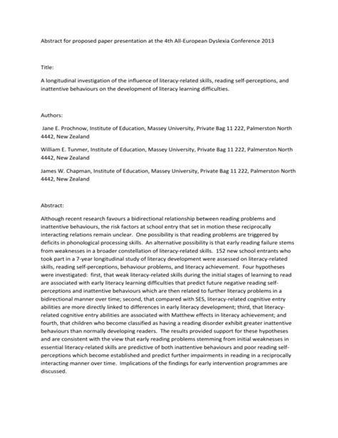 abstract  proposed paper