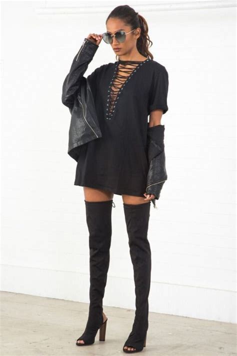 The Best Ways To Wear Thigh High Boots Fashion Club Outfits For
