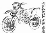 Drawing Dirt Coloring Motorcycle Bike Colour Beautiful Pages Wallpaper Yamaha Kids Boys Getdrawings Link sketch template
