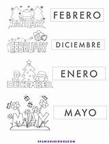 Vocabulary I1 Spanish4kiddos sketch template