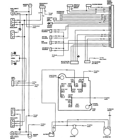 chevy pickup engine wiring diagram
