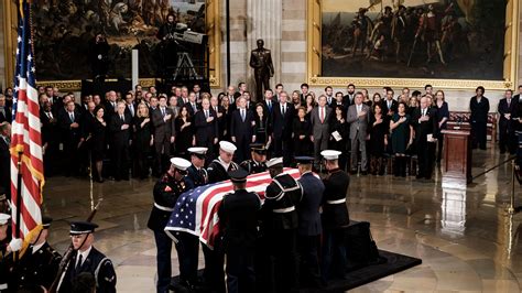George Bush’s Coffin Arrives In Washington The New York Times