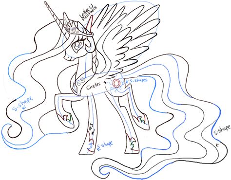 draw princess celestia    pony friendship  magic