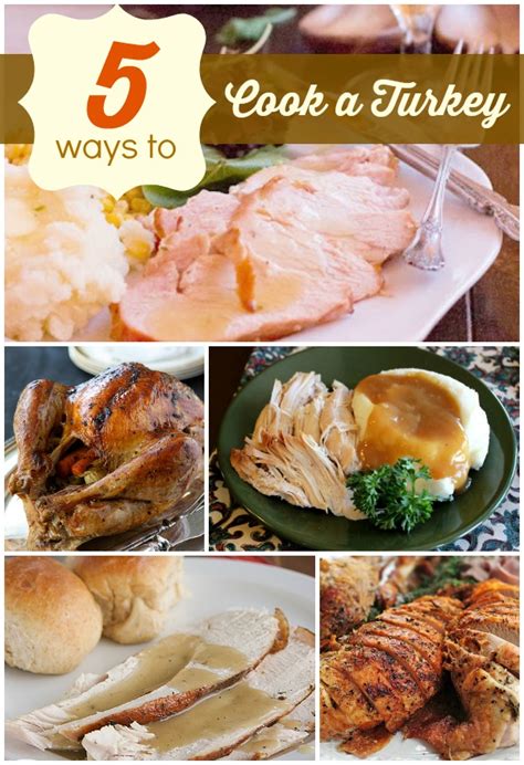 ways  cook  turkey infarrantly creative