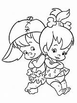 Coloring Pages Pebbles Bam Kids Color Printable Bamm Recommended sketch template