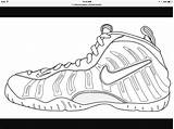 Foamposite Sneakers Sneaker Galery sketch template
